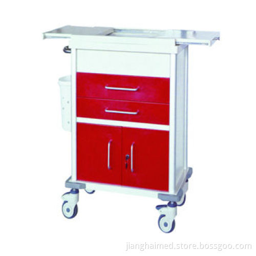 Emergency Trolley, Fine Colored Steel Plate and ABS Material, Dependable Performance